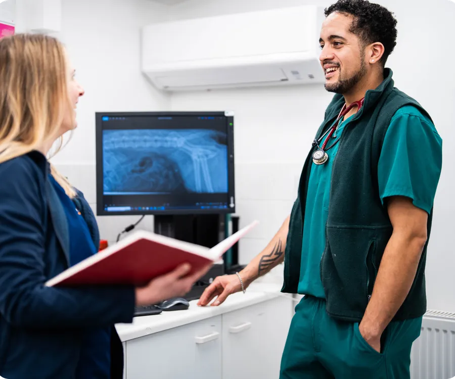vet with x-ray